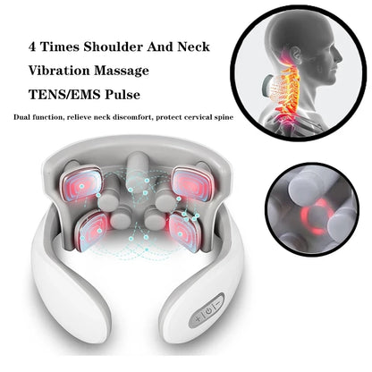 Masseur Cervical Électrique pour soulager les tensions du cou