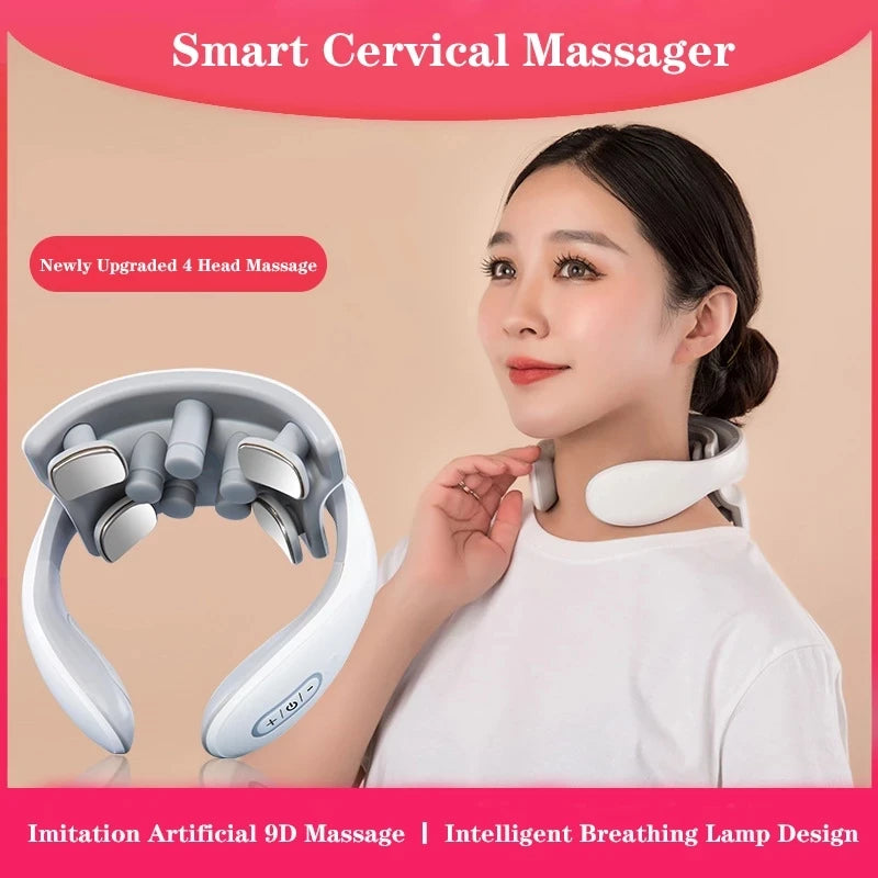 Masseur Cervical Électrique pour soulager les tensions du cou
